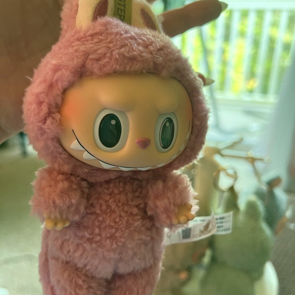 Labubu Exciting Macaron Lychee Berry V1 POP MART Authentic Plush Confirmed